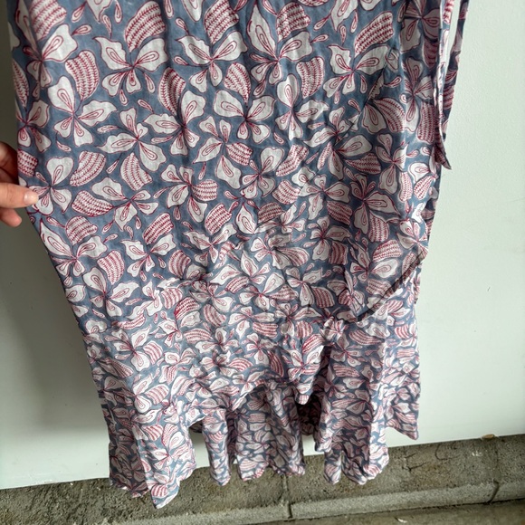 Aunty B. Farrah Dress in Fog Made in India size L/XL - Picture 7 of 9